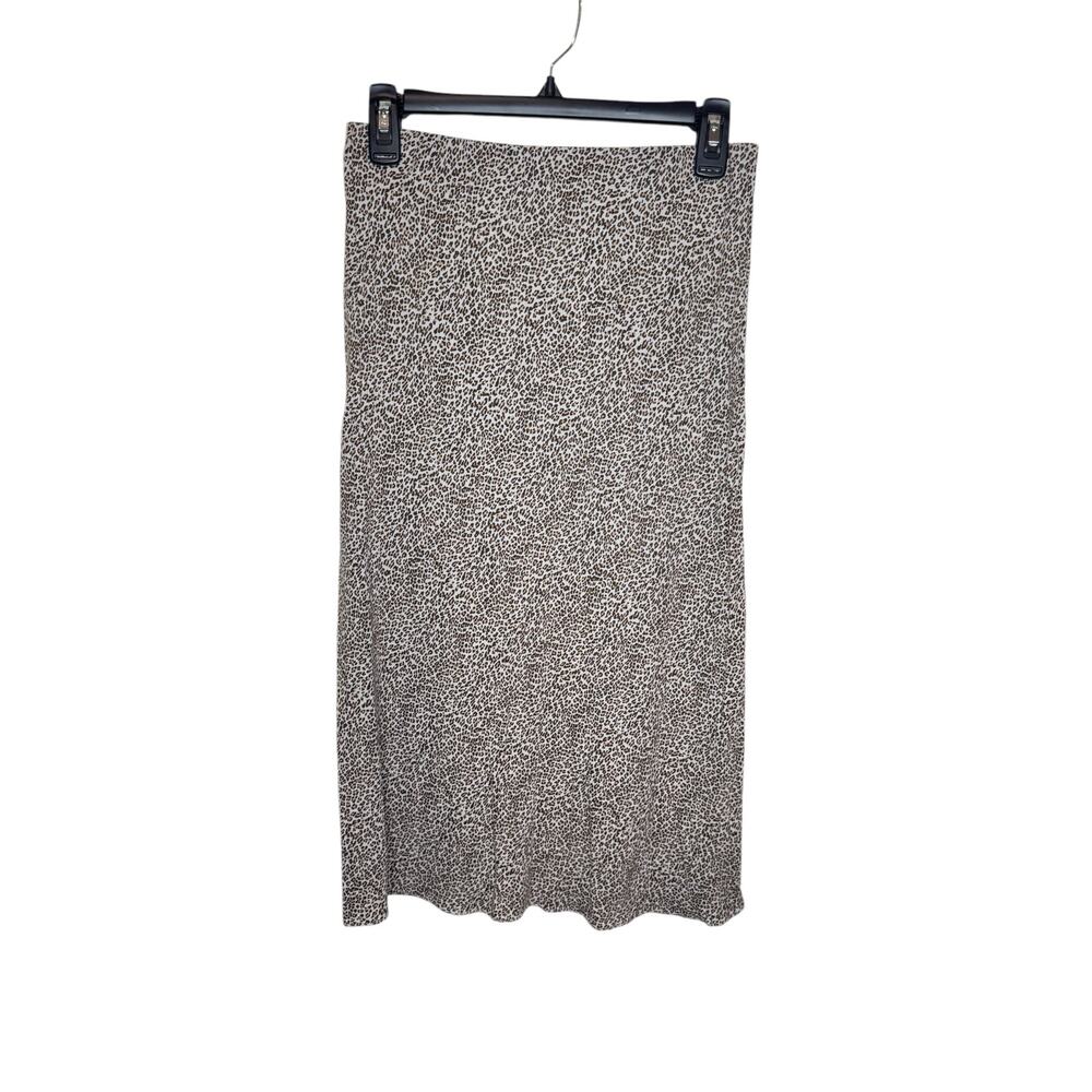 jenni kayne leopard midi skirt - Picture 2 of 6